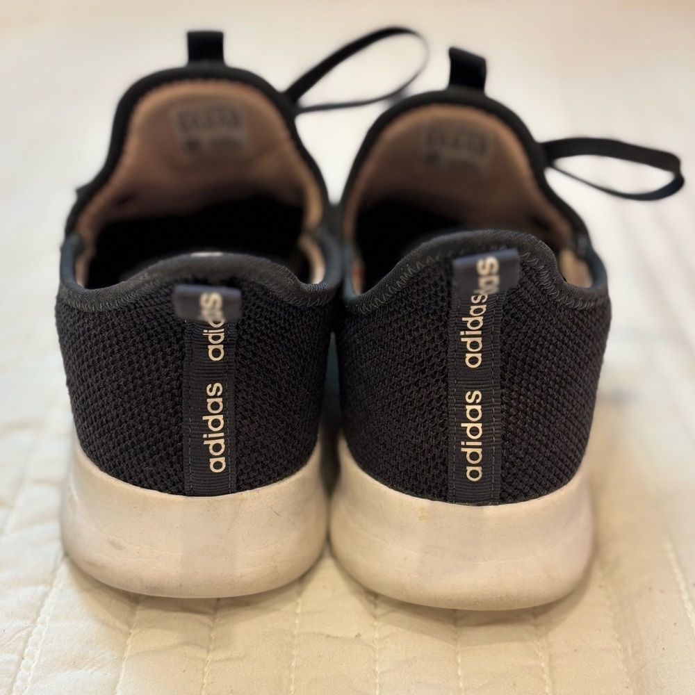 Adidas Cloudfoam Pure Women’s Running Shoes Black & Pink Size 10 - Picture 2 of 7